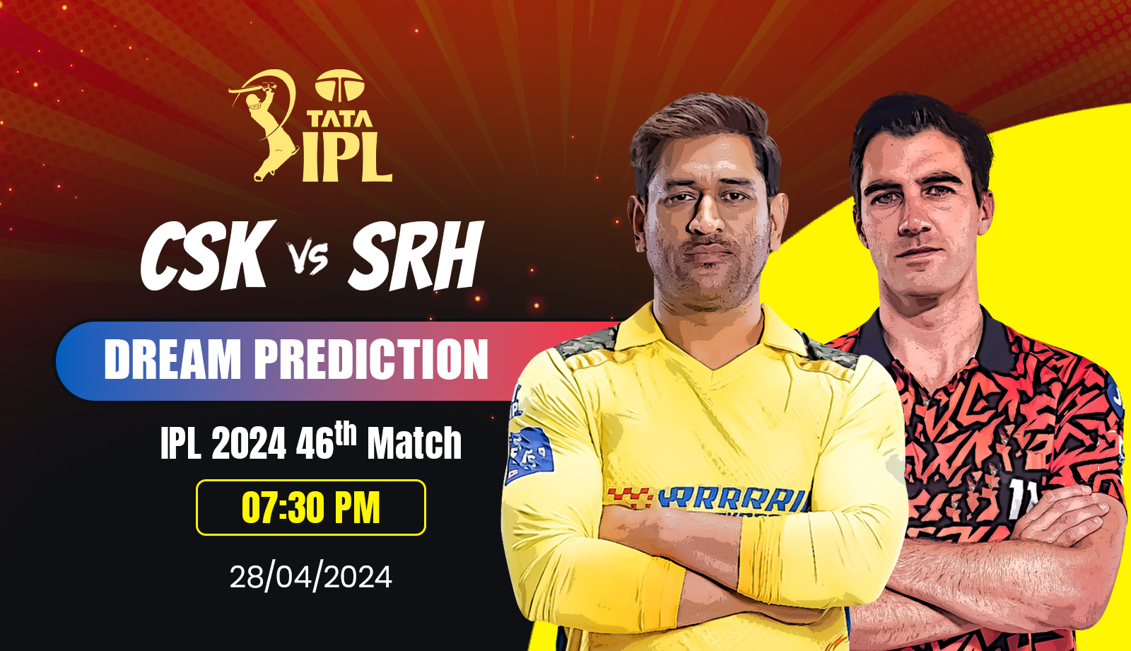 IPL-2024-CSK-vs-SRH-Match-Prediction-Fantasy-tips-Playing-11s-Pitch-and-Weather-Report-Injury-Update-and-Head-to-Head-Record