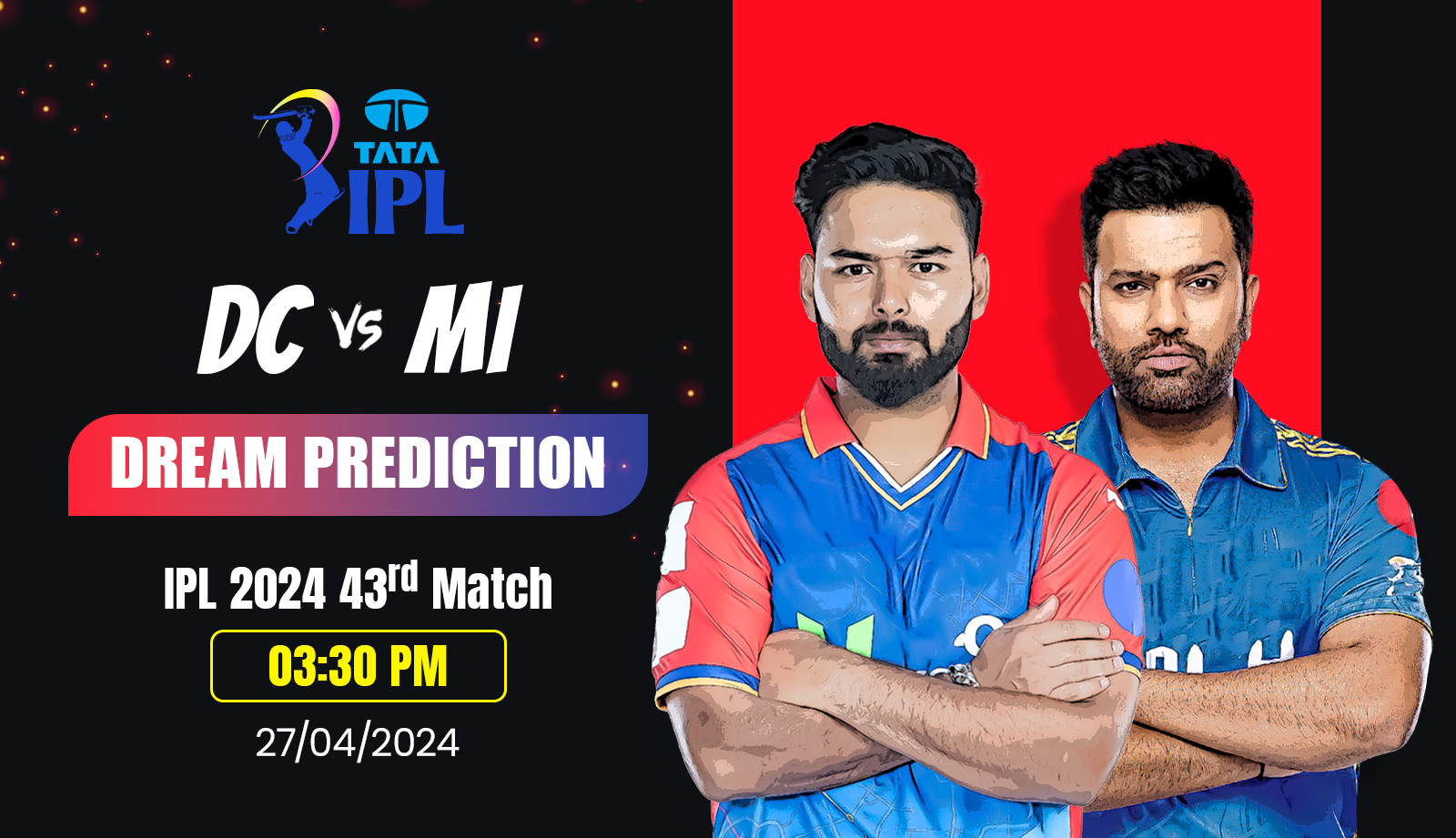 IPL-2024-DC-vs-MI-Match-Prediction-Fantasy-tips-Playing-11s-Pitch-and-Weather-Report-Injury-Update-and-Head-to-Head-Record