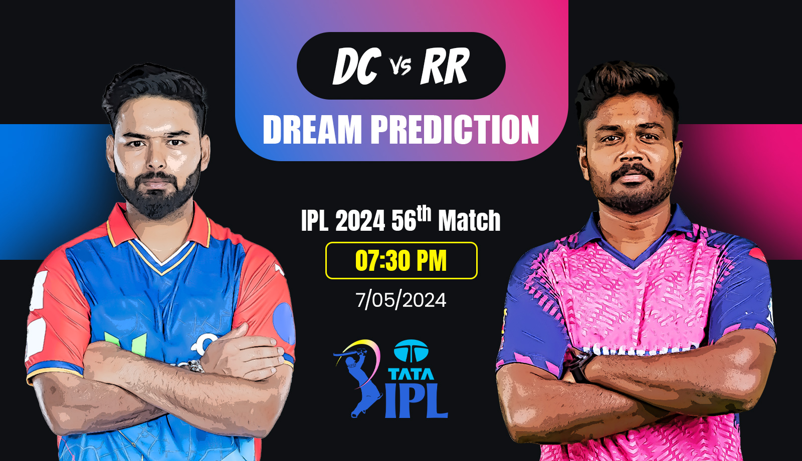 IPL-2024-DC-vs-RR-Match-Prediction-Fantasy-tips-Playing-11s-Pitch-and-Weather-Report-Injury-Update-and-Head-to-Head-Record