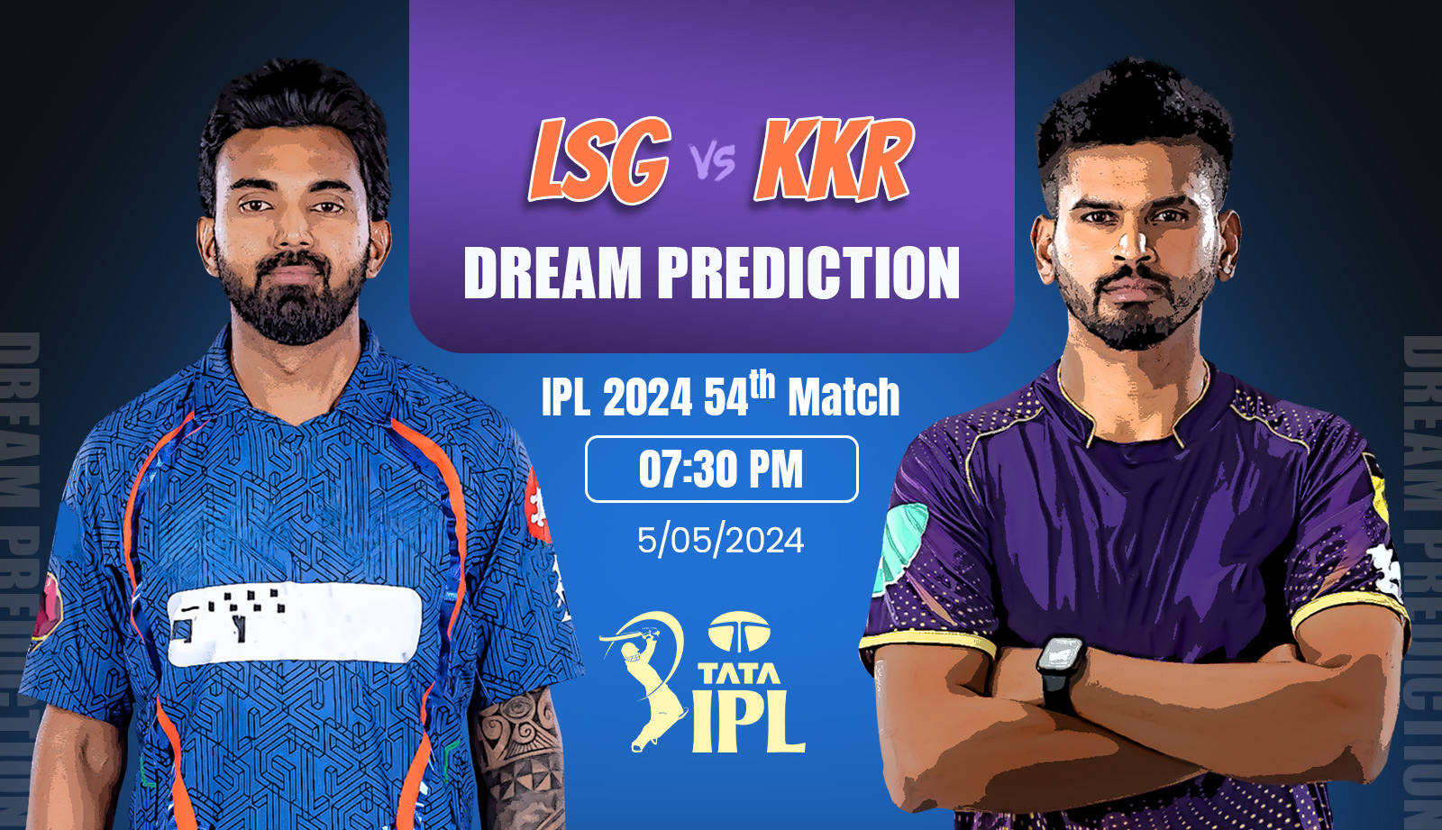 IPL-2024-LSG-vs-KKR-Match-Prediction-Fantasy-tips-Playing-11s-Pitch-and-Weather-Report-Injury-Update-and-Head-to-Head-Record
