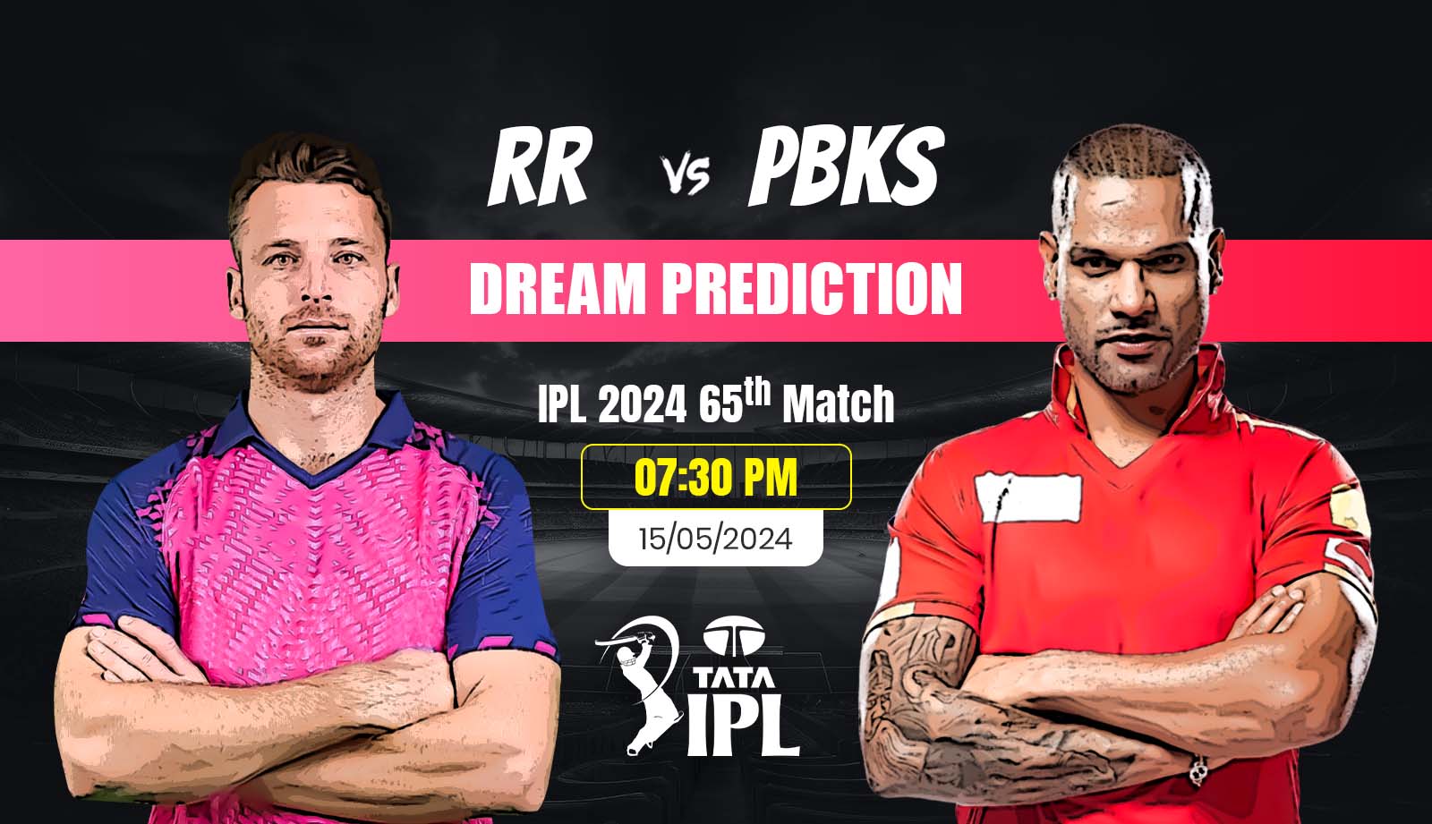 IPL-2024-RR-vs-PBKS-Match-Prediction-Fantasy-tips-Playing-11s-Pitch-and-Weather-Report-Injury-Update-and-Head-to-Head-Record